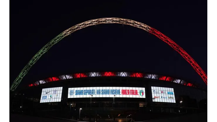 Wembley y su gesto con Italia.