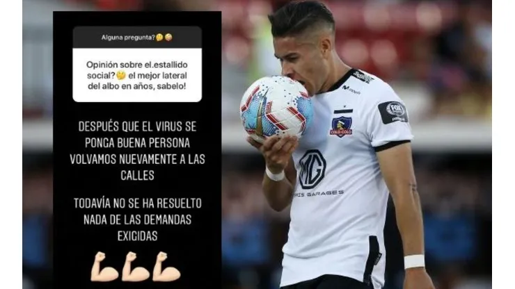 Opazo contestó preguntas en Instagram