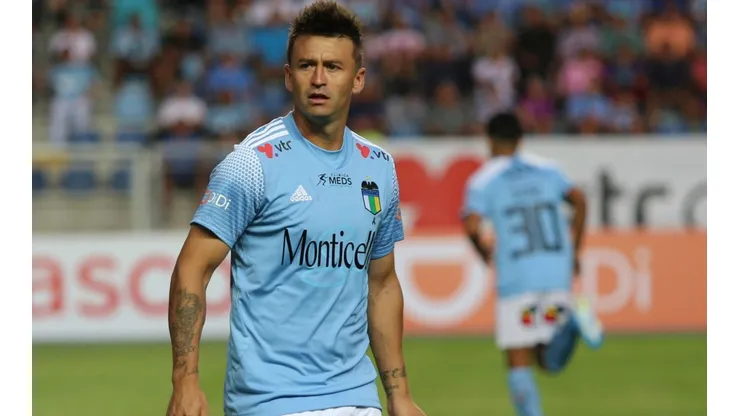 Roberto Gutiérrez con la camiseta de O'Higgins