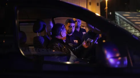 El hombre mintió para violar el toque de queda.