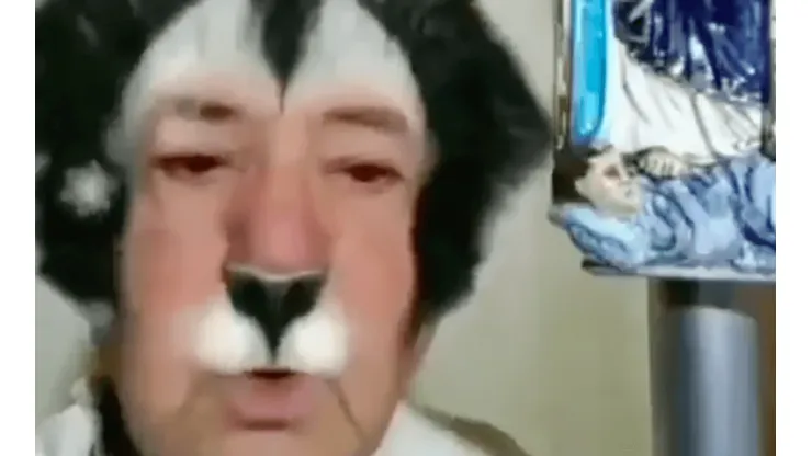 Desde un mago a un perro fueron los filtros utilizados por el cura