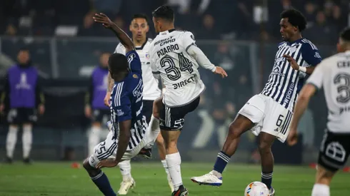 Vicente Pizarro reclamó un penal a favor de Colo Colo.