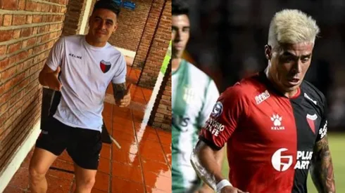 Brian Fernández desde el hotel donde está en cuarentena