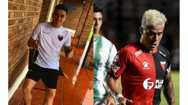 Brian Fernández desde el hotel donde está en cuarentena