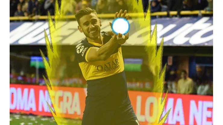 El Toto Salvio y su festejo.