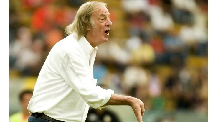 César Luis Menotti en su última etapa de entrenador