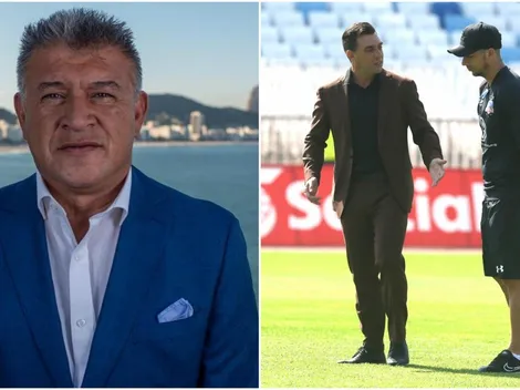 A Claudio Borghi no le gustó el “late” de Jaime Valdés con Guede