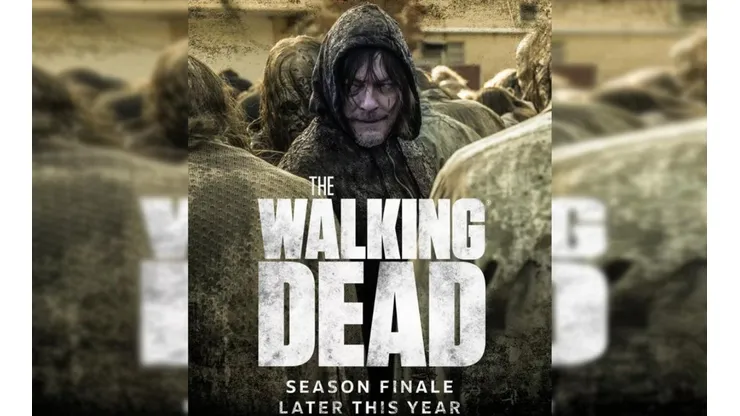Daryl y los zombis "se contagian" con el coronavirus.