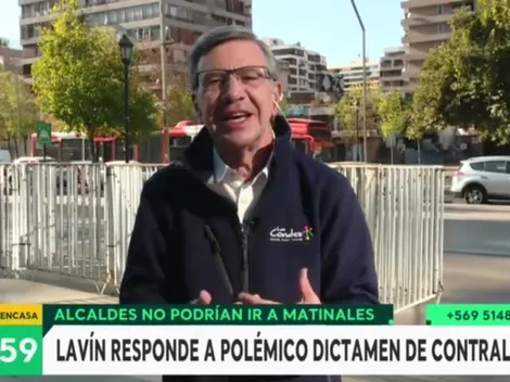 Alcalde Lavín justificó su aparición en matinales