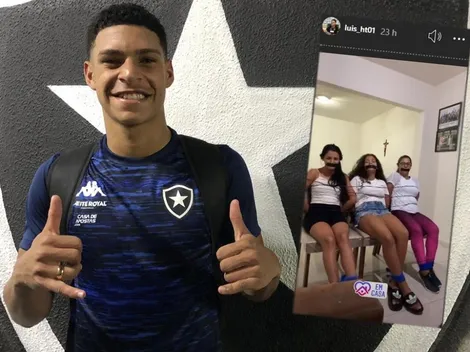 De mal gusto: jugador del Botafogo amarra a las mujeres en la cuarentena
