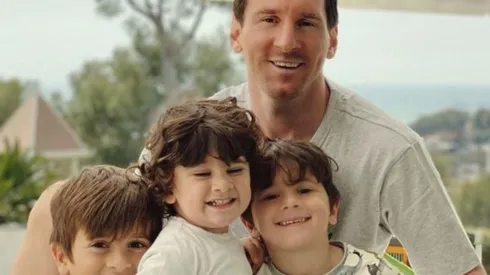 Así pasa la cuarentena Messi