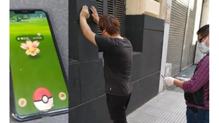 Video | Argentino es detenido por romper la cuarentena y salir a la calle a jugar Pókemon Go