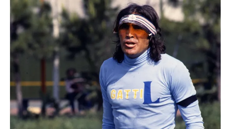 Gatti en su época de jugador.