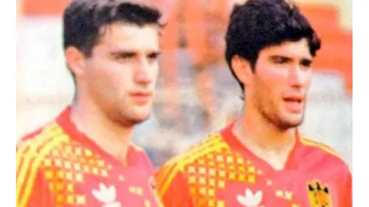 Francisco (a la izquierda) y Fernando Sanz en una imagen del recuerdo