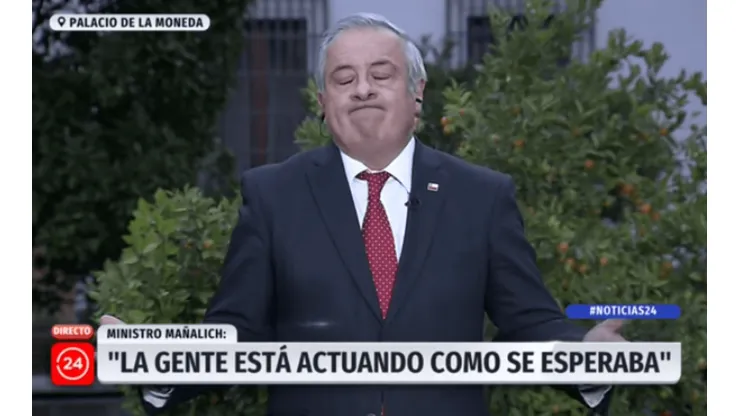 Las palabras de Jaime Mañalich traspasaron las fronteras.