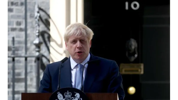 Boris Johnson anunció la cuarentena obligatoria en el Reino Unido.