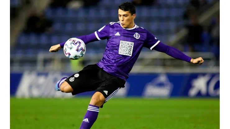 El lateral Porro en el Real Valladolid