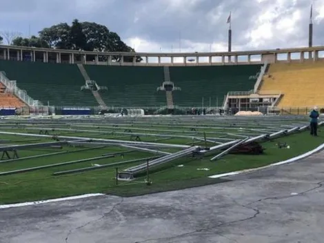 Estadio Pacaembú se convierte en hospital por el coronavirus