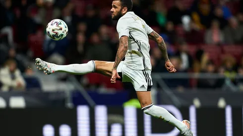 Dani Alves en el último partido de leyendas