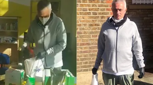 Mou sale a ayudar en la cuarentena.