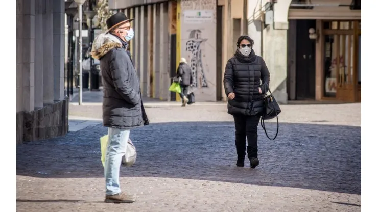 Las calles de Italia casi vacías por la situación del país con el coronavirus
