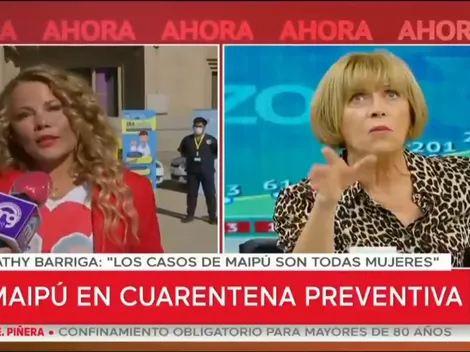 El round de la alcaldesa de Maipú por informar víctima de Covid-19