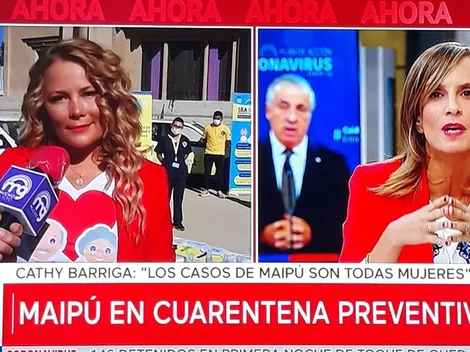 Cathy Barriga revela en pleno despacho la muerte de una persona por coronavirus