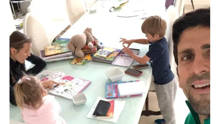 Djokovic envía un positivo mensaje a todos sus seguidores.
