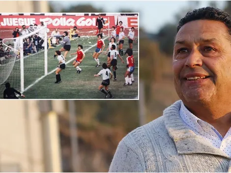 Jorge Aravena celebra los 35 años del Gol Imposible solo en su casa