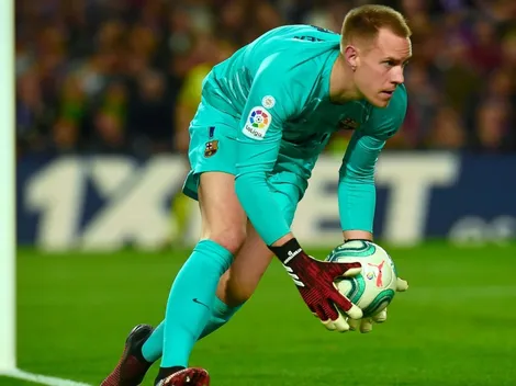 Ter Stegen: "Ahora soy el portero en la oficina de mi casa"