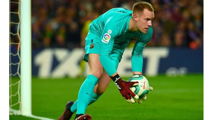 Ter Stegen siempre seguro en el arco del Barcelona