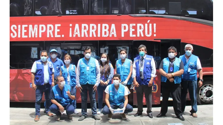 Bus de la Selección Peruana