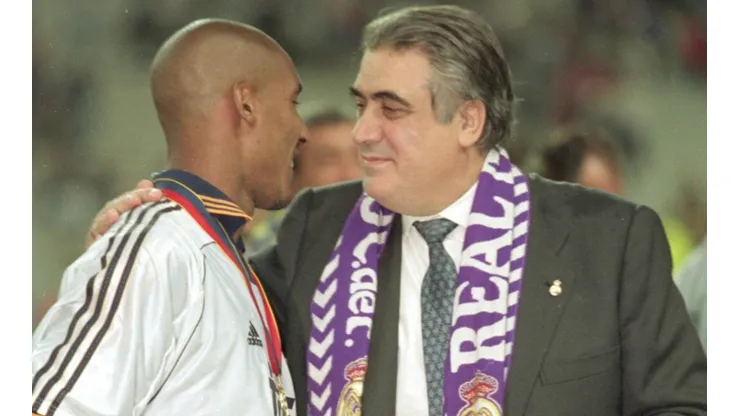 Sanz como presidente del Madrid