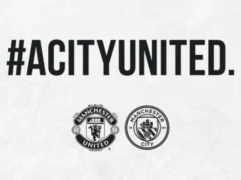 Manchester United y Manchester City unidos por la solidaridad