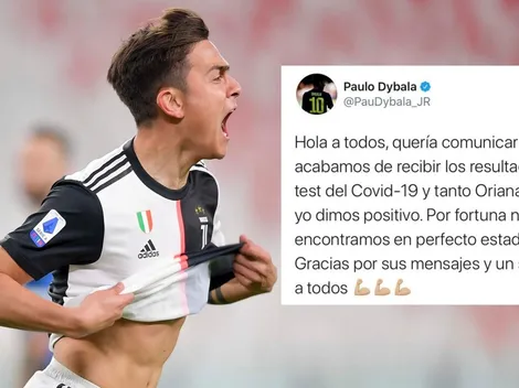 Urgente: Paulo Dybala y su novia Oriana Sabatini tienen coronavirus
