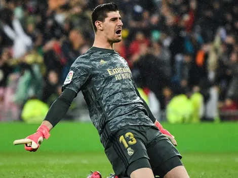 Courtois se tira sonoro peo en plena transmisión de Fortnite