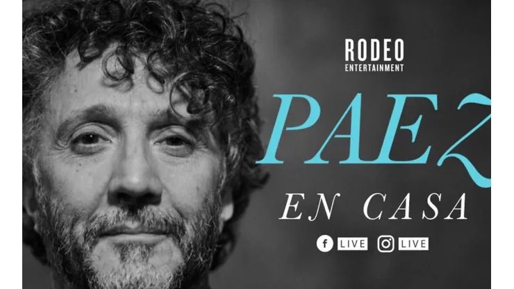 El argentino se suma a las transmisiones online en medio de la pandemia.