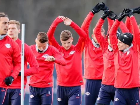 Leipzig vuelve a las prácticas sin tocarse y en camarines separados