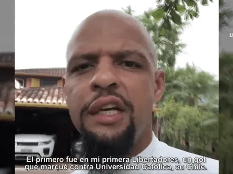 Felipe Melo recuerda su golazo a la UC en la Copa Libertadores 2002