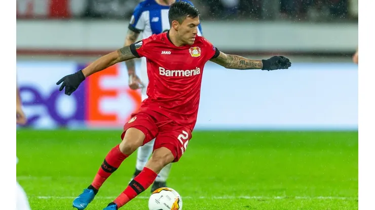 Charles Aránguiz en el Bayer Leverkusen