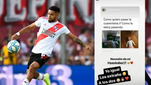 La pena de Paulo Díaz: Separado de su familia por la cuarentena argentina