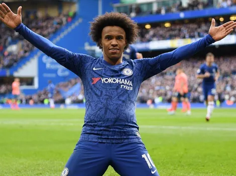 A Willian no le importa nada y se ofrece para jugar sin contrato en Chelsea