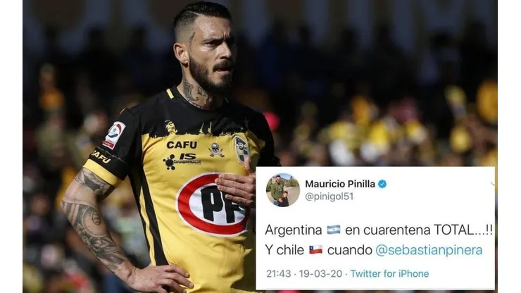 Pinilla emplaza al Presidente Piñera por una cuarentena total.