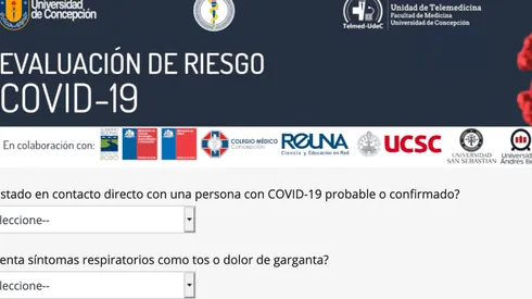 Crean test online para identificar cuando ir a un centro asistencial por coronavirus