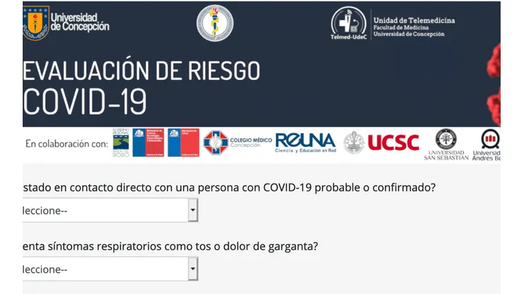 Crean test online para identificar cuando ir a un centro asistencial por coronavirus
