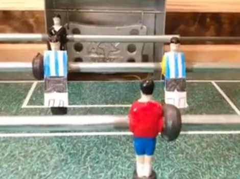 Video: Alberto Jesús López pasa la cuarentena relatando el penal de Alexis