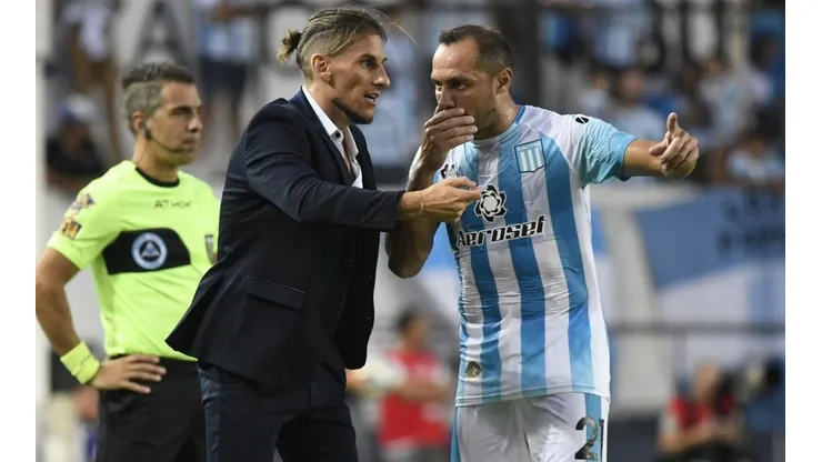 Becaccece y Marcelo Díaz en Racing.