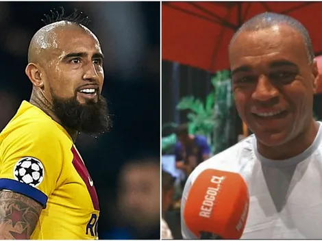 Denílson “chaquetea” el mega “10 toques challenge” de Vidal