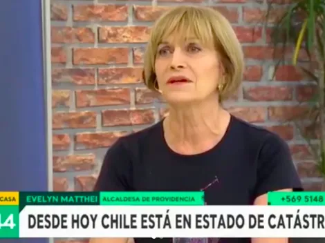 Matthei detona "pequeño momento de pánico" en "Bienvenidos"