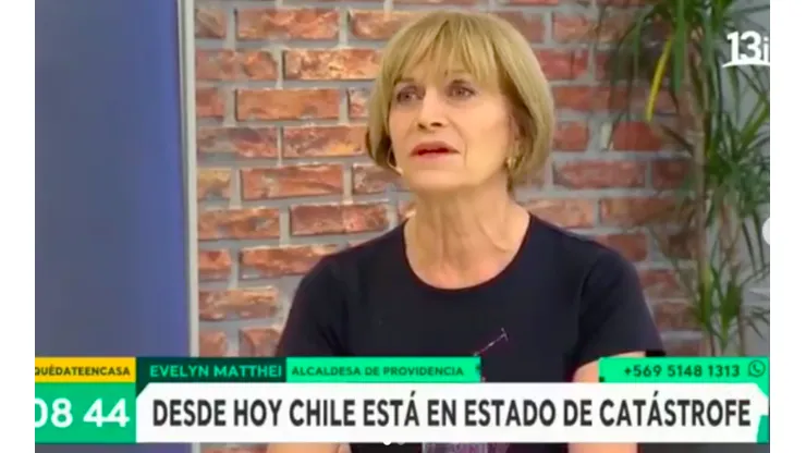 Matthei detona "pequeño momento de pánico" en "Bienvenidos"